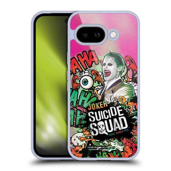 Suicide Squad 2016 Graphics Joker Poster Soft Gel Case for Google Pixel 9A