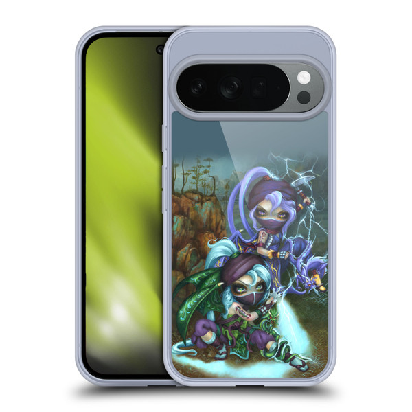 Strangeling Dragon Lightning Ninja Fairies Soft Gel Case for Google Pixel 10