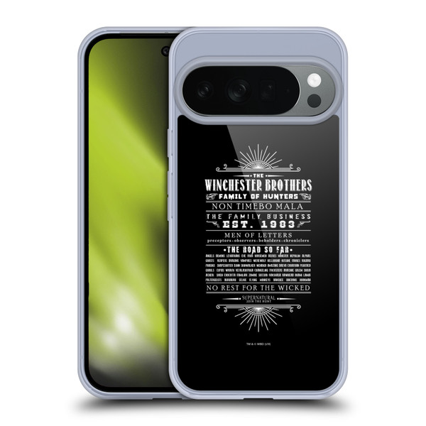 Supernatural Vectors Winchester Brothers Soft Gel Case for Google Pixel 10