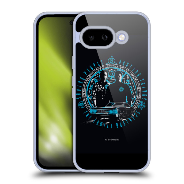 Supernatural Vectors Dean & Sam Business Soft Gel Case for Google Pixel 9A