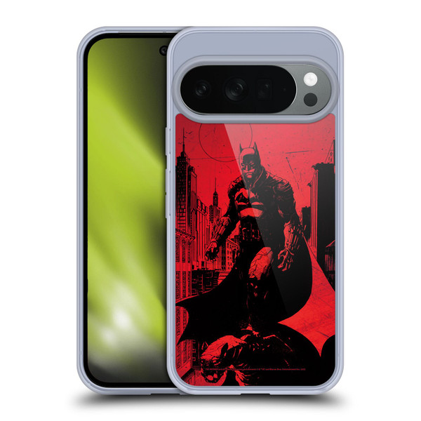 The Batman Neo-Noir Graphics Teaser Poster Soft Gel Case for Google Pixel 10