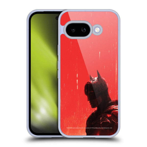 The Batman Neo-Noir Graphics Rain Soft Gel Case for Google Pixel 9A