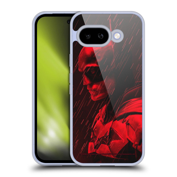 The Batman Neo-Noir Graphics Red Rain Soft Gel Case for Google Pixel 9A