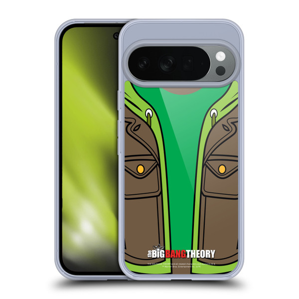 The Big Bang Theory Iconic Shirts Leonard Soft Gel Case for Google Pixel 10