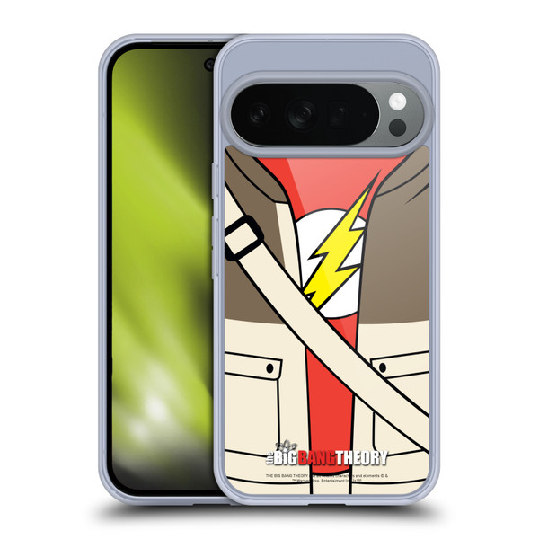The Big Bang Theory Iconic Shirts Sheldon Soft Gel Case for Google Pixel 10