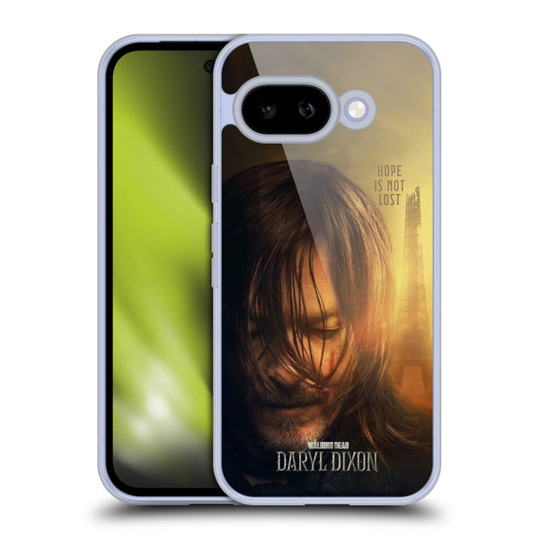 The Walking Dead: Daryl Dixon Key Art Full Face Soft Gel Case for Google Pixel 9A