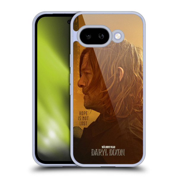 The Walking Dead: Daryl Dixon Key Art Hope Is Not Lost Soft Gel Case for Google Pixel 9A