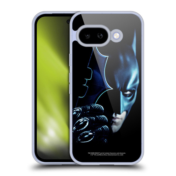 The Dark Knight Key Art Batman Batarang Soft Gel Case for Google Pixel 9A