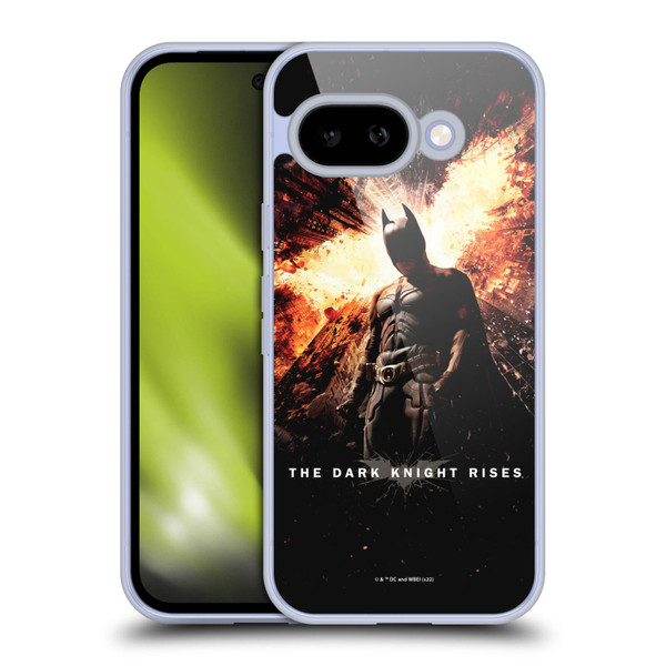 The Dark Knight Rises Key Art Batman Poster Soft Gel Case for Google Pixel 9A