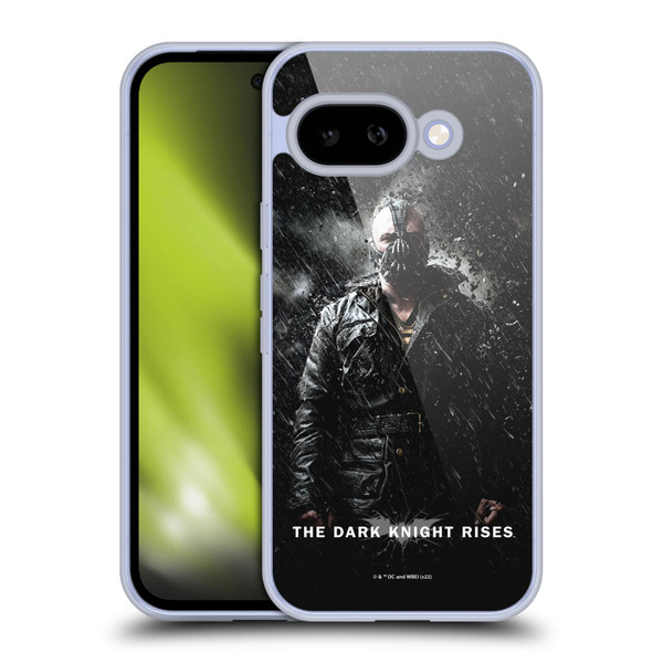 The Dark Knight Rises Key Art Bane Rain Poster Soft Gel Case for Google Pixel 9A
