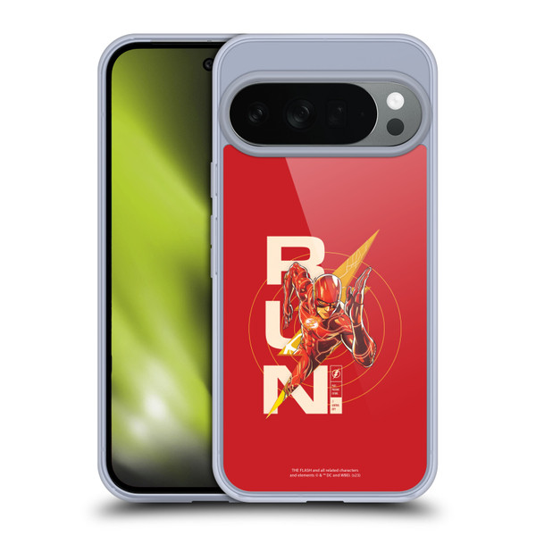 The Flash 2023 Graphics Barry Allen Run Soft Gel Case for Google Pixel 10