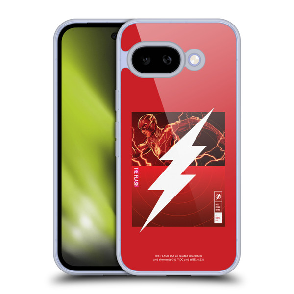 The Flash 2023 Graphics Barry Allen Logo Soft Gel Case for Google Pixel 9A