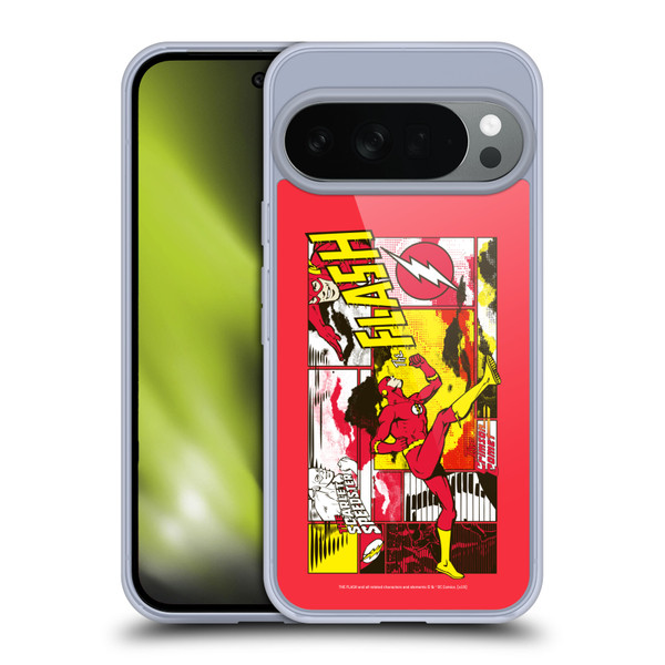 The Flash DC Comics Fast Fashion Pop Art Soft Gel Case for Google Pixel 10