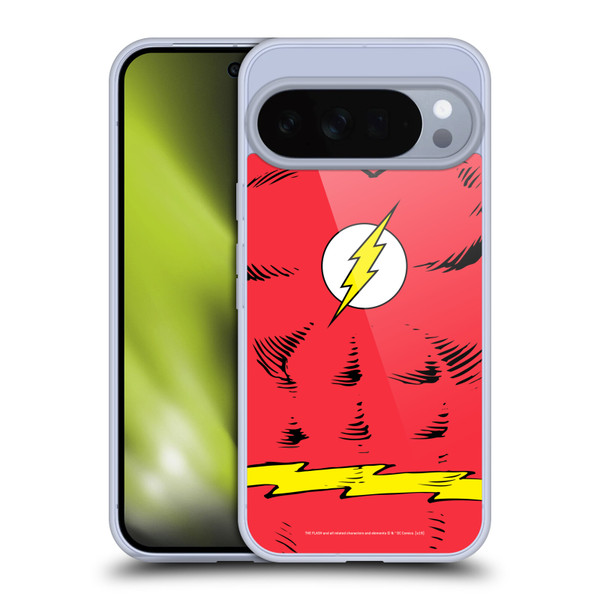 The Flash DC Comics Logo Costume Soft Gel Case for Google Pixel 10 Pro XL