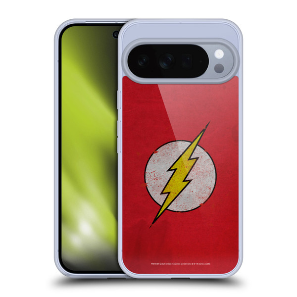 The Flash DC Comics Logo Distressed Look Soft Gel Case for Google Pixel 10 Pro XL