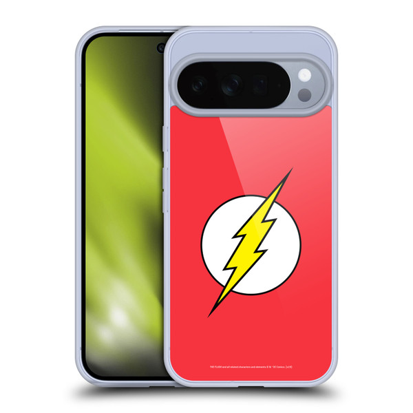 The Flash DC Comics Logo Plain Soft Gel Case for Google Pixel 10 Pro XL