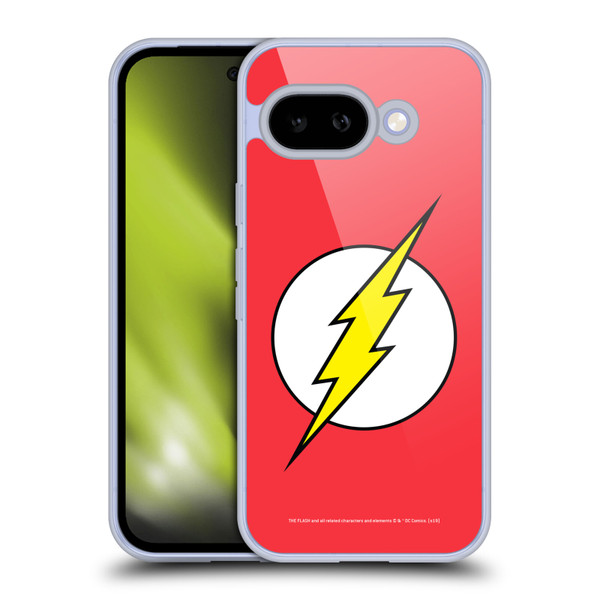 The Flash DC Comics Logo Plain Soft Gel Case for Google Pixel 9A