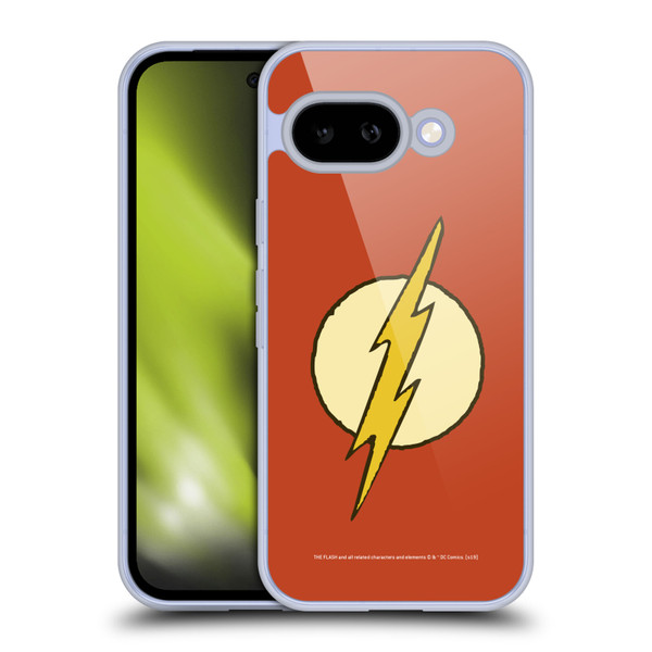 The Flash DC Comics Vintage Logo Soft Gel Case for Google Pixel 9A