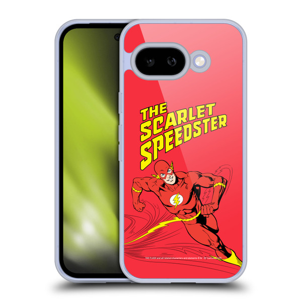 The Flash DC Comics Vintage Scarlet Speedster Soft Gel Case for Google Pixel 9A