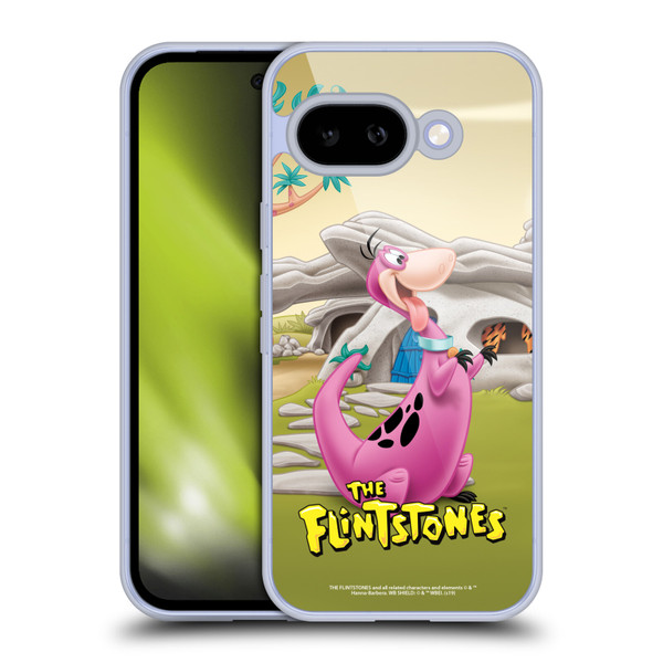 The Flintstones Characters Dino Soft Gel Case for Google Pixel 9A