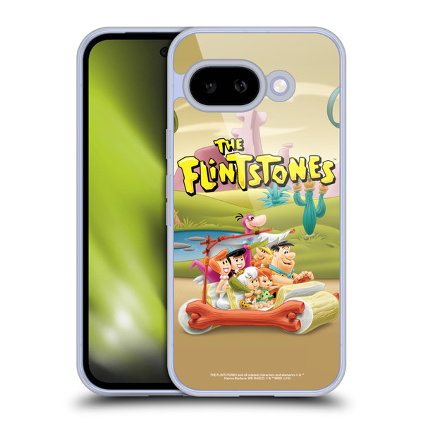 The Flintstones Characters Stone Car Soft Gel Case for Google Pixel 9A