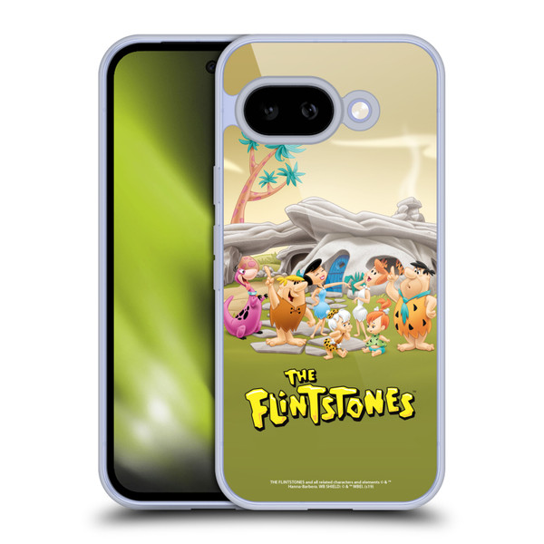 The Flintstones Characters Stone House Soft Gel Case for Google Pixel 9A