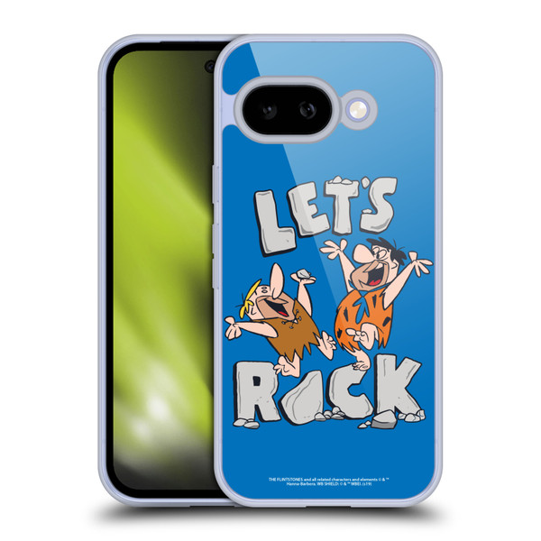 The Flintstones Graphics Fred And Barney Soft Gel Case for Google Pixel 9A
