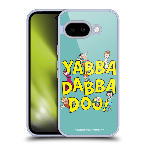 The Flintstones Graphics Yabba-Dabba-Doo Soft Gel Case for Google Pixel 9A