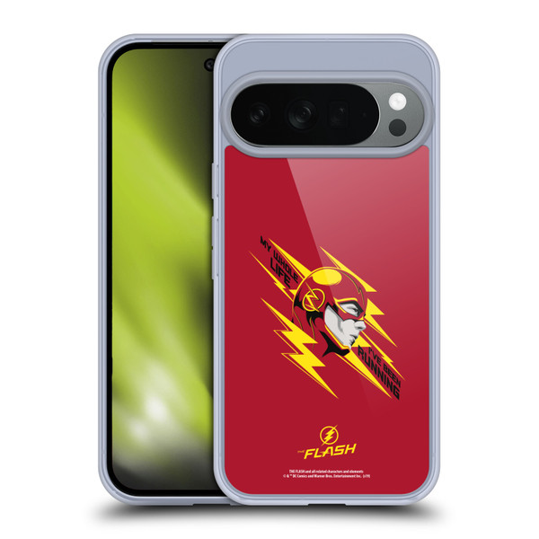 The Flash TV Series Graphics Barry Head Soft Gel Case for Google Pixel 10