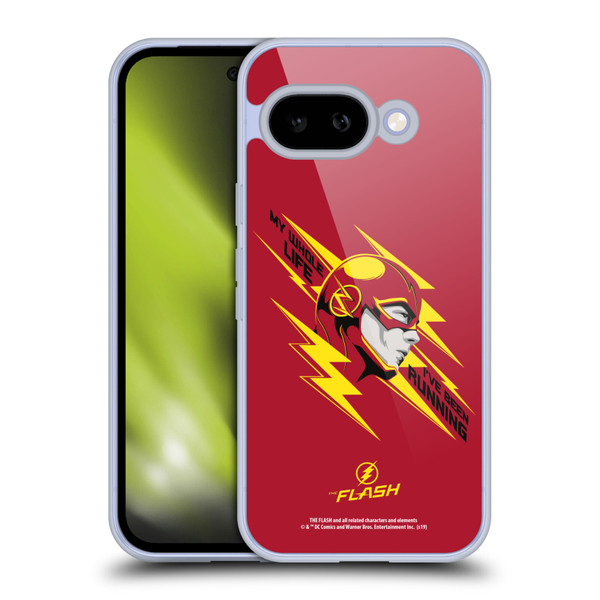 The Flash TV Series Graphics Barry Head Soft Gel Case for Google Pixel 9A