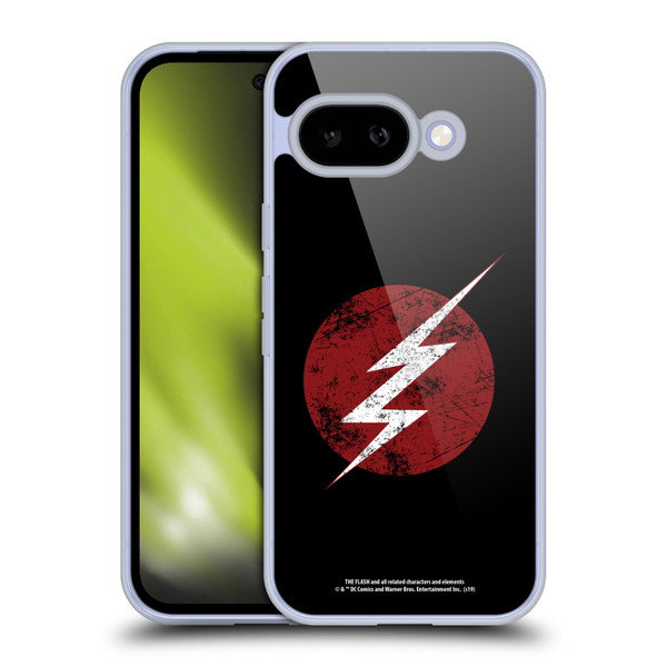The Flash TV Series Logos Distressed Look Soft Gel Case for Google Pixel 9A
