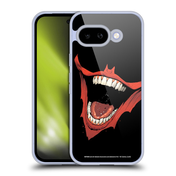 The Joker DC Comics Character Art Laugh Bat Logo Soft Gel Case for Google Pixel 9A