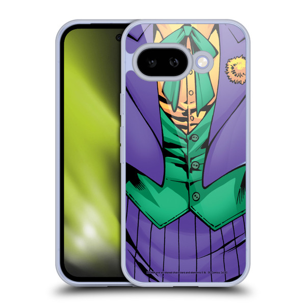 The Joker DC Comics Character Art New 52 Costume Soft Gel Case for Google Pixel 9A