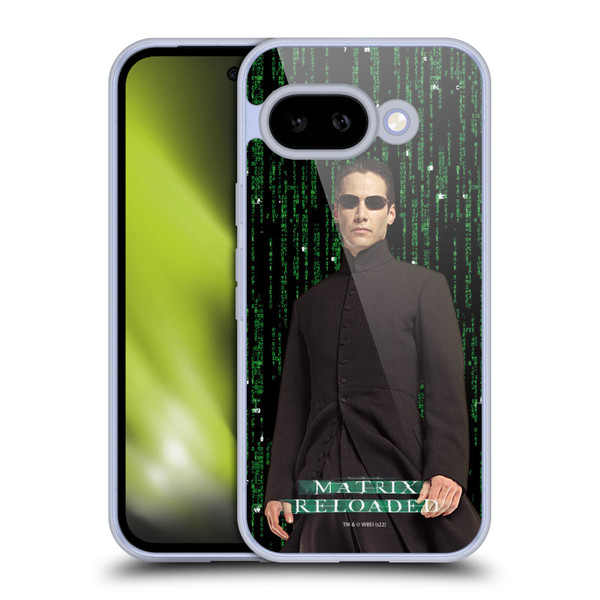 The Matrix Reloaded Key Art Neo 1 Soft Gel Case for Google Pixel 9A