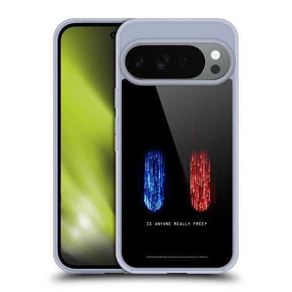 The Matrix Resurrections Key Art Is Anyone Really Free Soft Gel Case for Google Pixel 10