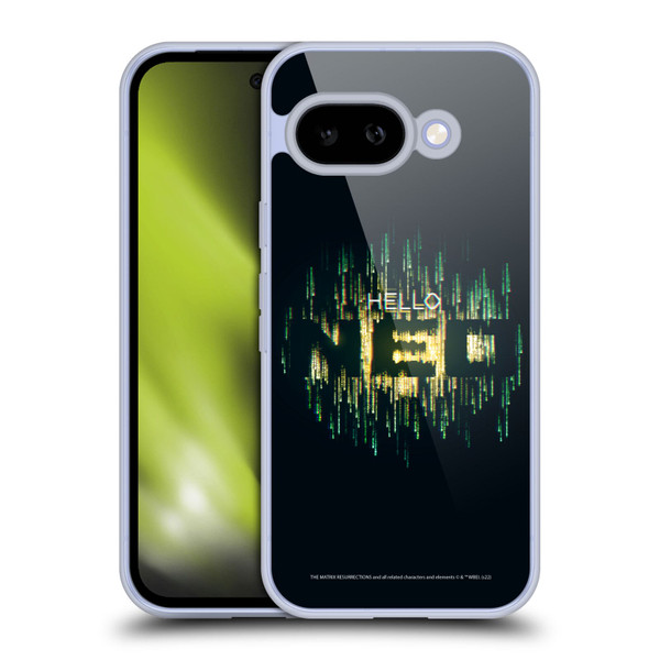 The Matrix Resurrections Key Art Hello Neo Soft Gel Case for Google Pixel 9A