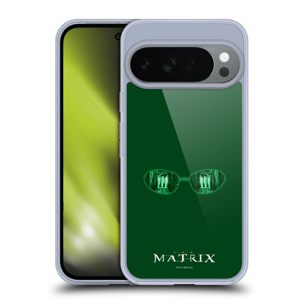 The Matrix Key Art Glass Soft Gel Case for Google Pixel 10
