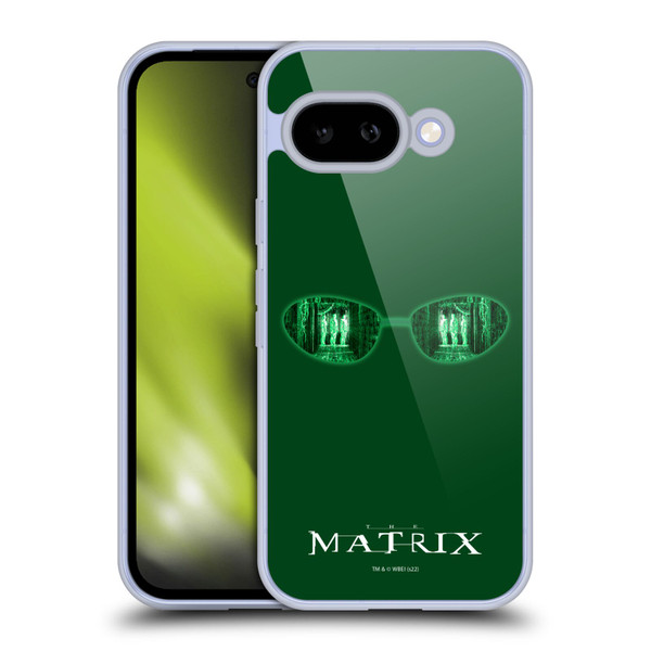 The Matrix Key Art Glass Soft Gel Case for Google Pixel 9A