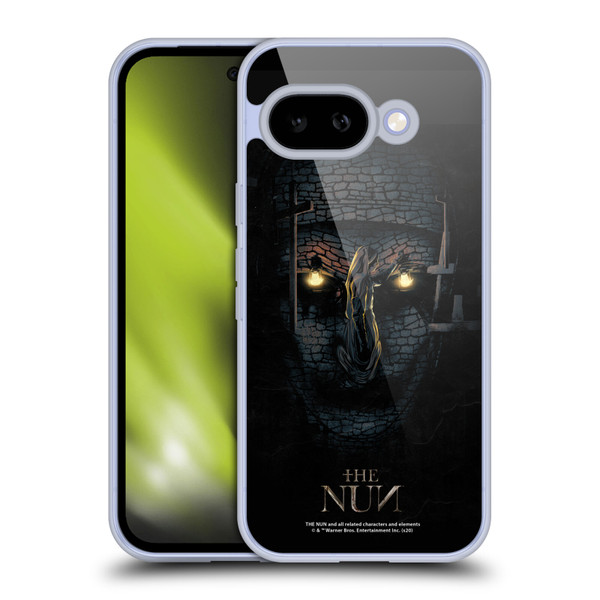 The Nun Valak Graphics Double Exposure Soft Gel Case for Google Pixel 9A
