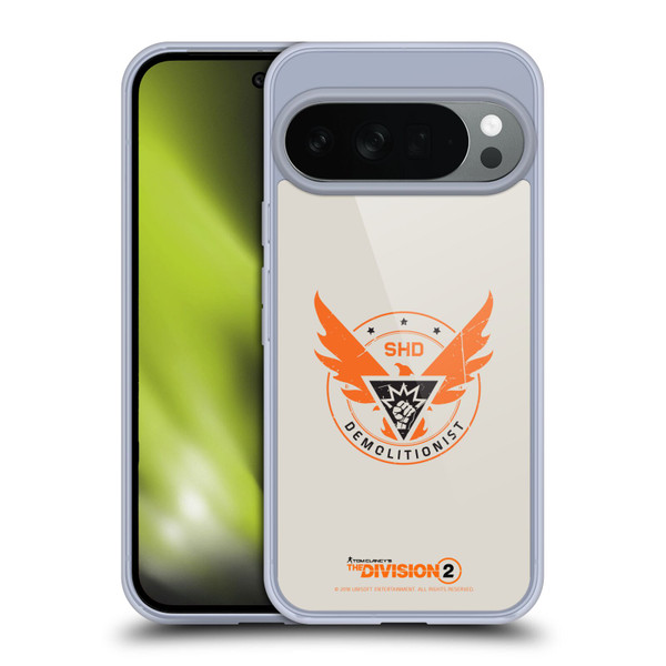 Tom Clancy's The Division 2 Logo Art Demolitionist Soft Gel Case for Google Pixel 10