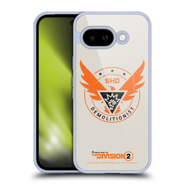 Tom Clancy's The Division 2 Logo Art Demolitionist Soft Gel Case for Google Pixel 9A