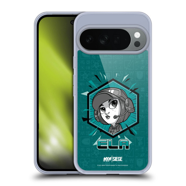 Tom Clancy's Rainbow Six Siege Chibi Operators Ela Soft Gel Case for Google Pixel 10