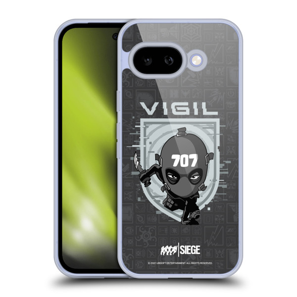 Tom Clancy's Rainbow Six Siege Chibi Operators Vigil Soft Gel Case for Google Pixel 9A