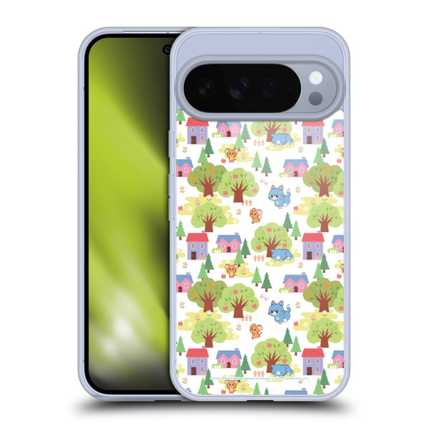 Tom and Jerry Gokko Graphics Trees Pattern Soft Gel Case for Google Pixel 10 Pro XL