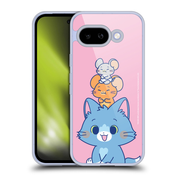 Tom and Jerry Gokko Graphics Characters Soft Gel Case for Google Pixel 9A