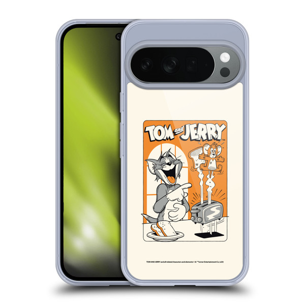 Tom and Jerry Illustration Laugh And Toasted Soft Gel Case for Google Pixel 10