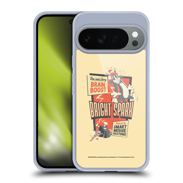 Tom and Jerry Retro Bright Spark Soft Gel Case for Google Pixel 10