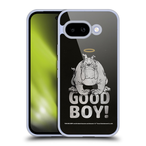 Tom and Jerry Typography Art Good Boy Soft Gel Case for Google Pixel 9A