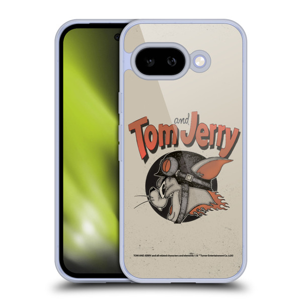 Tom and Jerry Typography Art Jerry Soft Gel Case for Google Pixel 9A