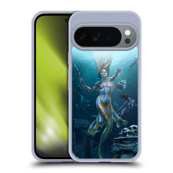 Tom Wood Fantasy Mermaid Hunt Soft Gel Case for Google Pixel 10